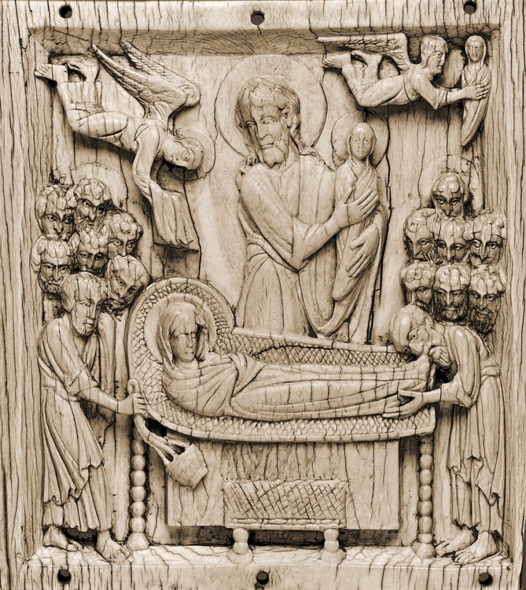 00.Asuncion-de-la-Santisima-Virgen-Maria_Bizancio_siglo-XI. Marfil